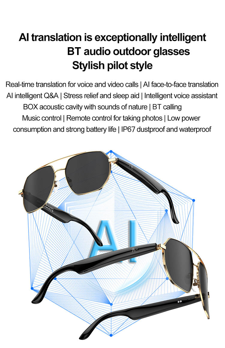 W100C translator smart glasses ,W100C smart glasses ,W100C smart sunglasses ,W100C AI smart glasses ,W100C Smart glasses AI ,AI smart glasses with translator , AI language translator sunglasses ,W100C sunglasses ,IXIU smart glasses ,Translator smart glasses ,Music smart glasses ,AI glasses ,intelligent glasses ,Smart eye-glasses ,real-time translations glasses ,Translated glasses ,Translation glasses